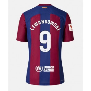 Barcelona Robert Lewandowski #9 Domaci Dres za Ženska 2023-24 Kratak Rukavima